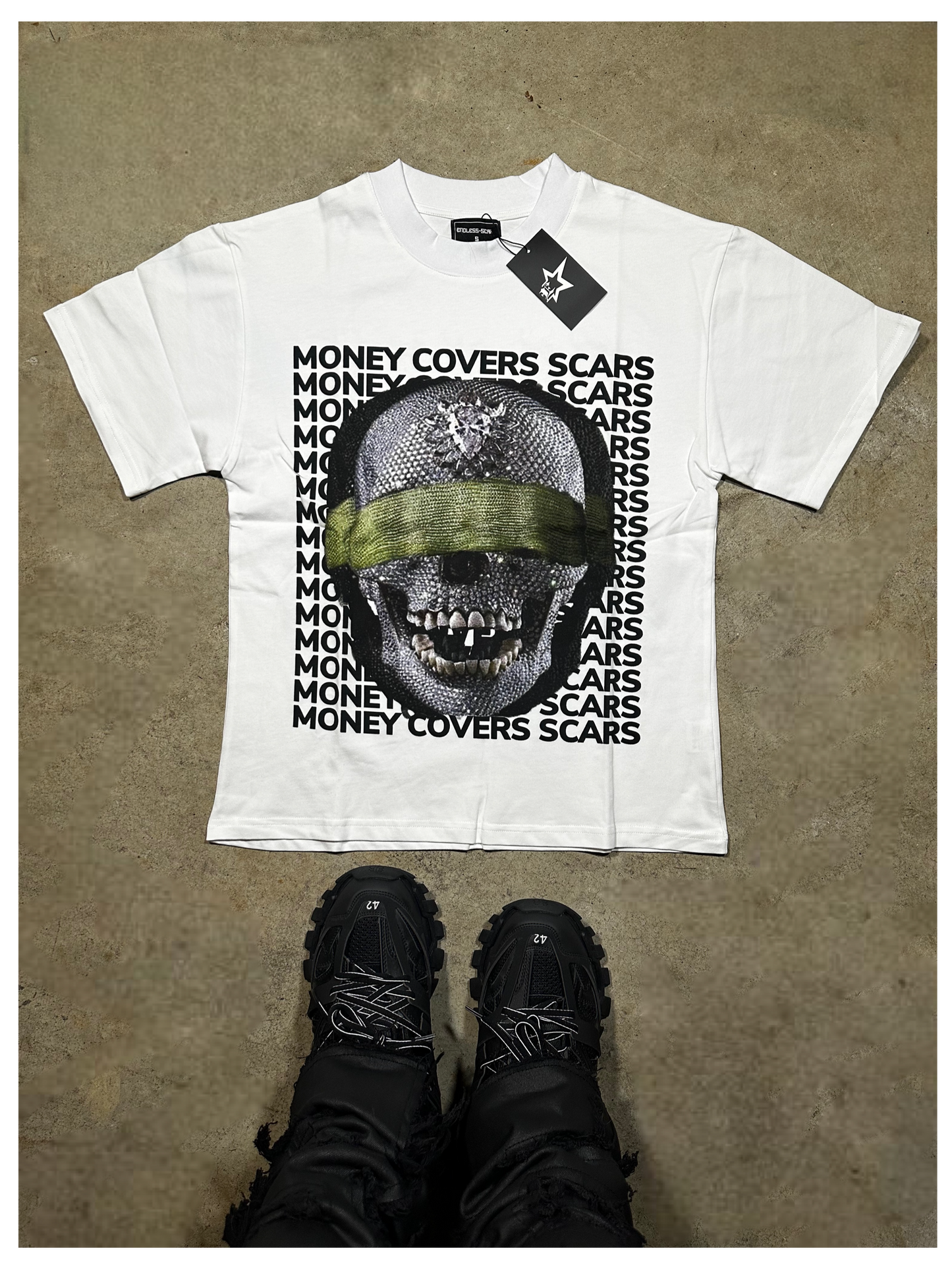 Money Covers Scars Tee